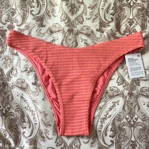 Lululemon Smocked Mid-Rise Swim Bottom